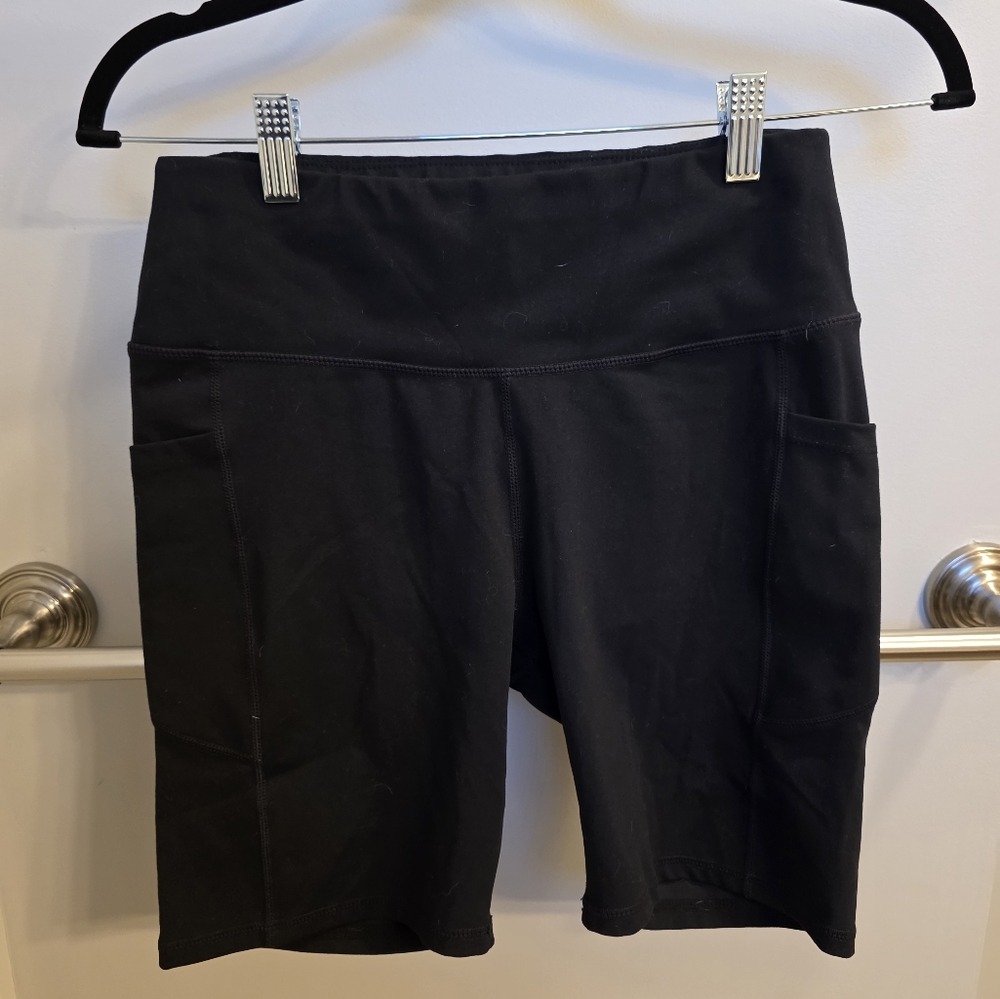 Black Biker Shorts
